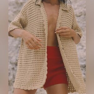ELCE Swim Reverie Crochet Shirt